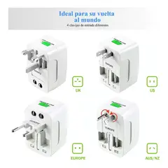 GENERICO - Adaptador enchufe universal