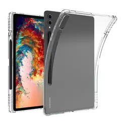 GENERICO - Carcasa Transparente Para Samsung Tab S9 Plus/S9 Fe+ Ranura