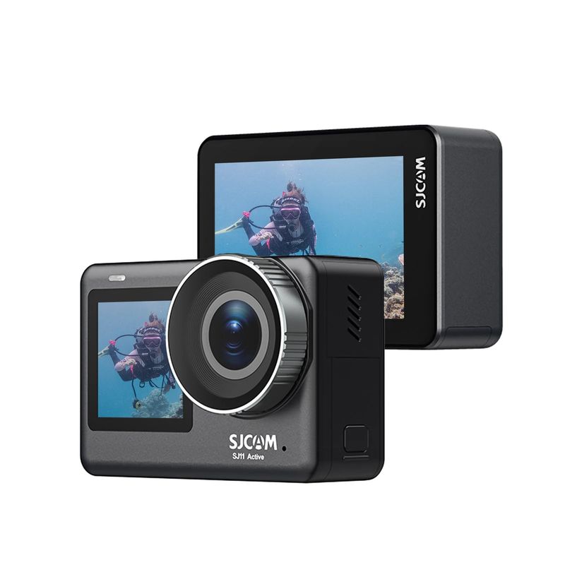 SJCAM - Cámara Deportiva 4k Doble Pantalla 30FPS SJCAM SJ11 Active
