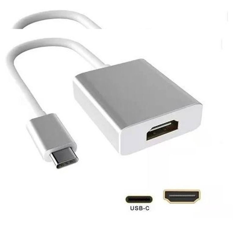 GENERICO - Adaptador Hub Tipo C A Hdmi 4k Usb C 3.1 Macbook Pc