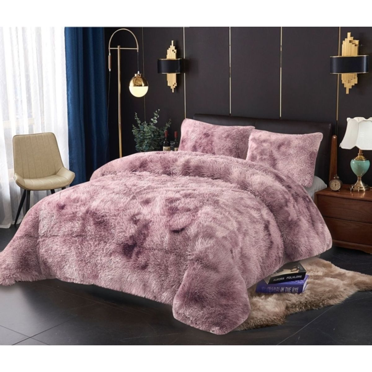 GENERICO - Cobertor Peludo con Chiporro 2 Plazas