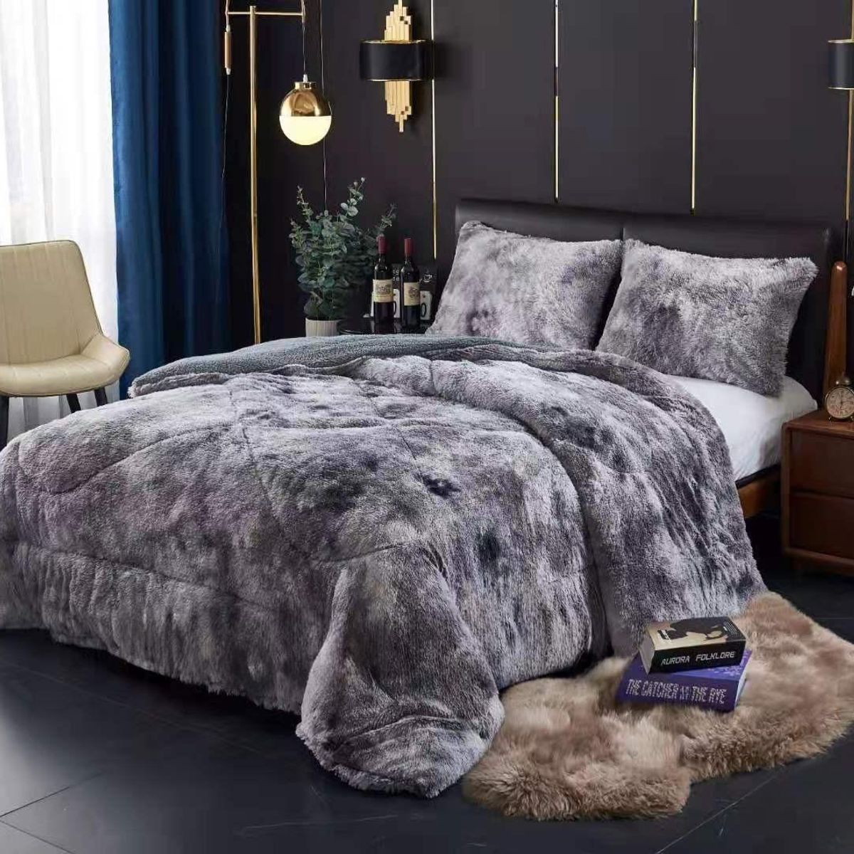 GENERICO - Cobertor Peludo con Chiporro 2 Plazas