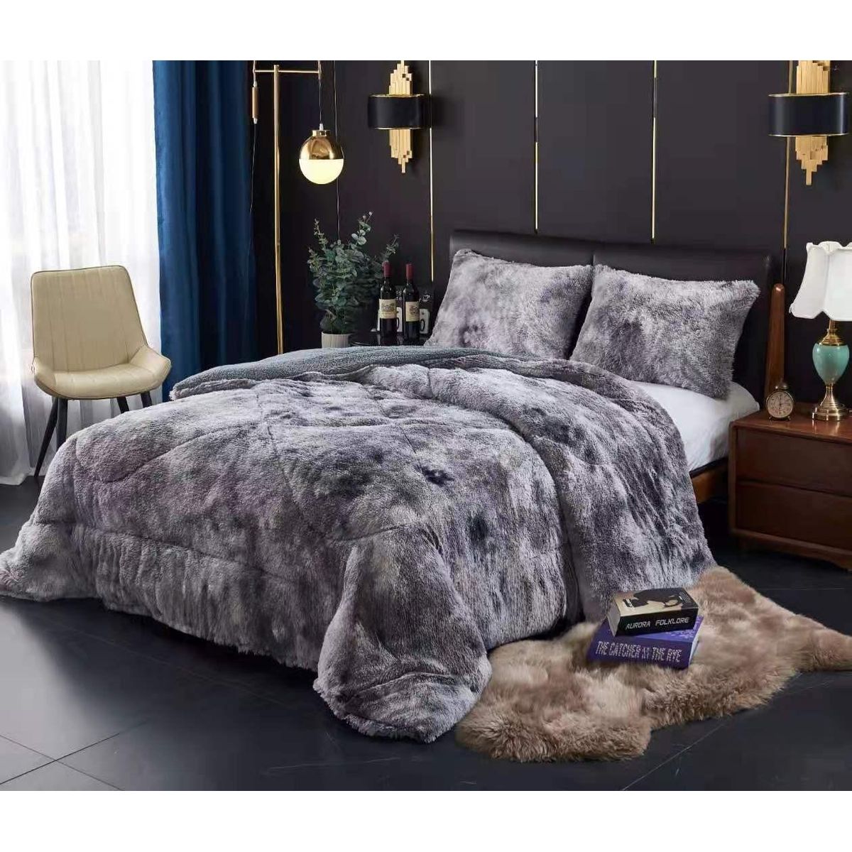 GENERICO - Cobertor Peludo con Chiporro 2 Plazas