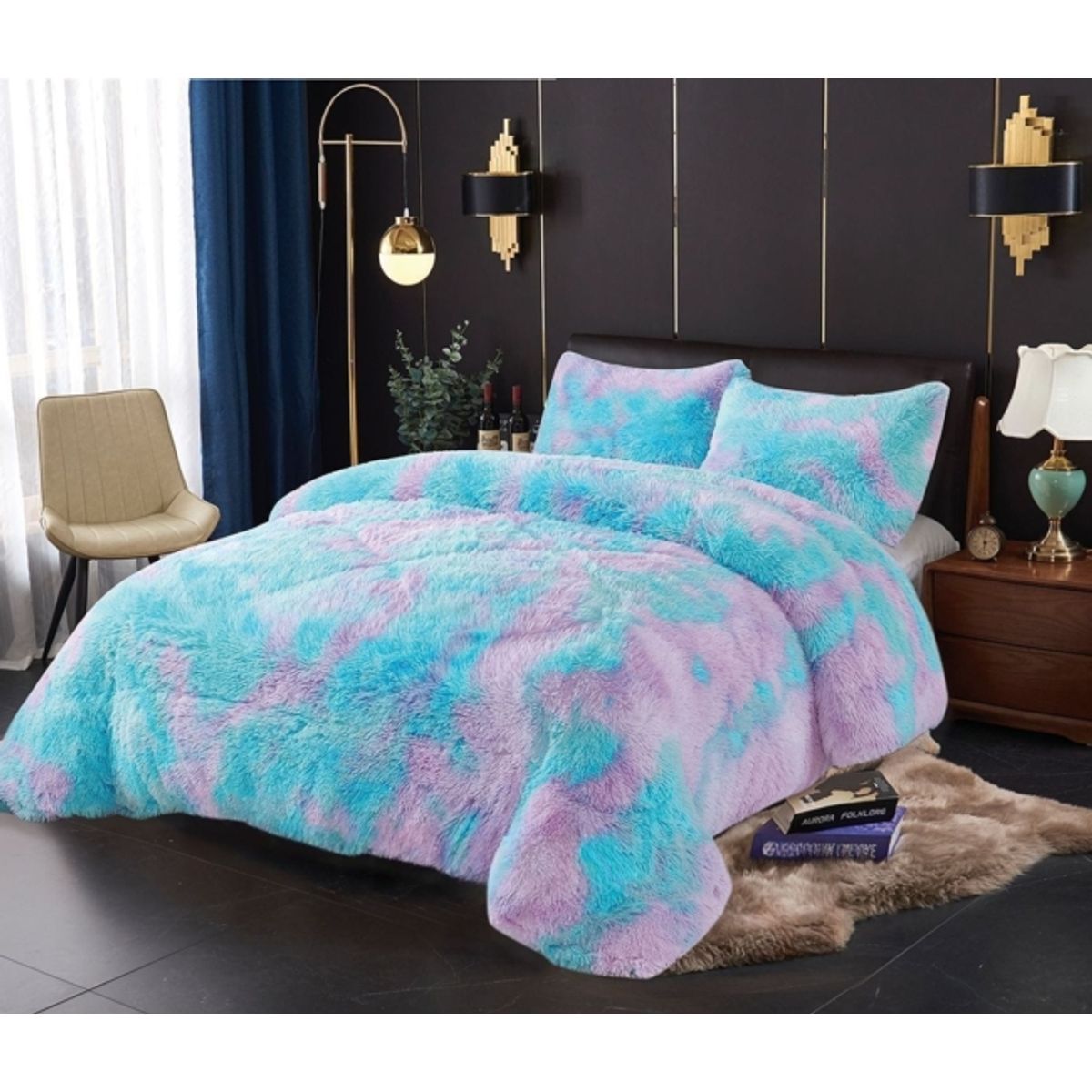 GENERICO - Cobertor Peludo con Chiporro 2 Plazas