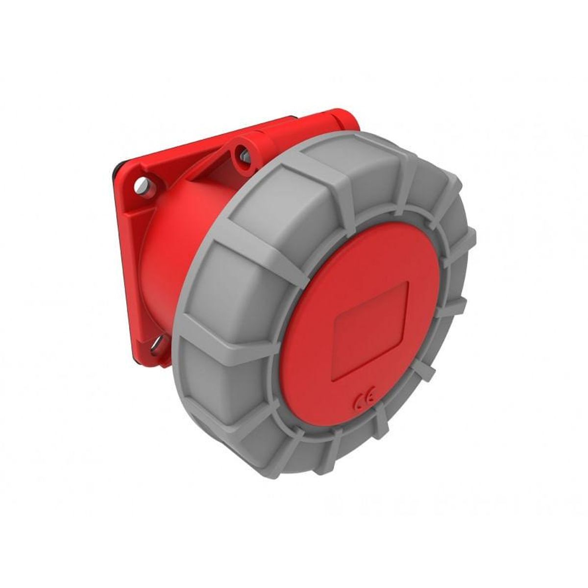 GENERICO - ENCHUFE INDUSTRIAL IP67 LIBRE DE HALÓGENOS HEMBRA 380V 32A 3P+T BEMIS.