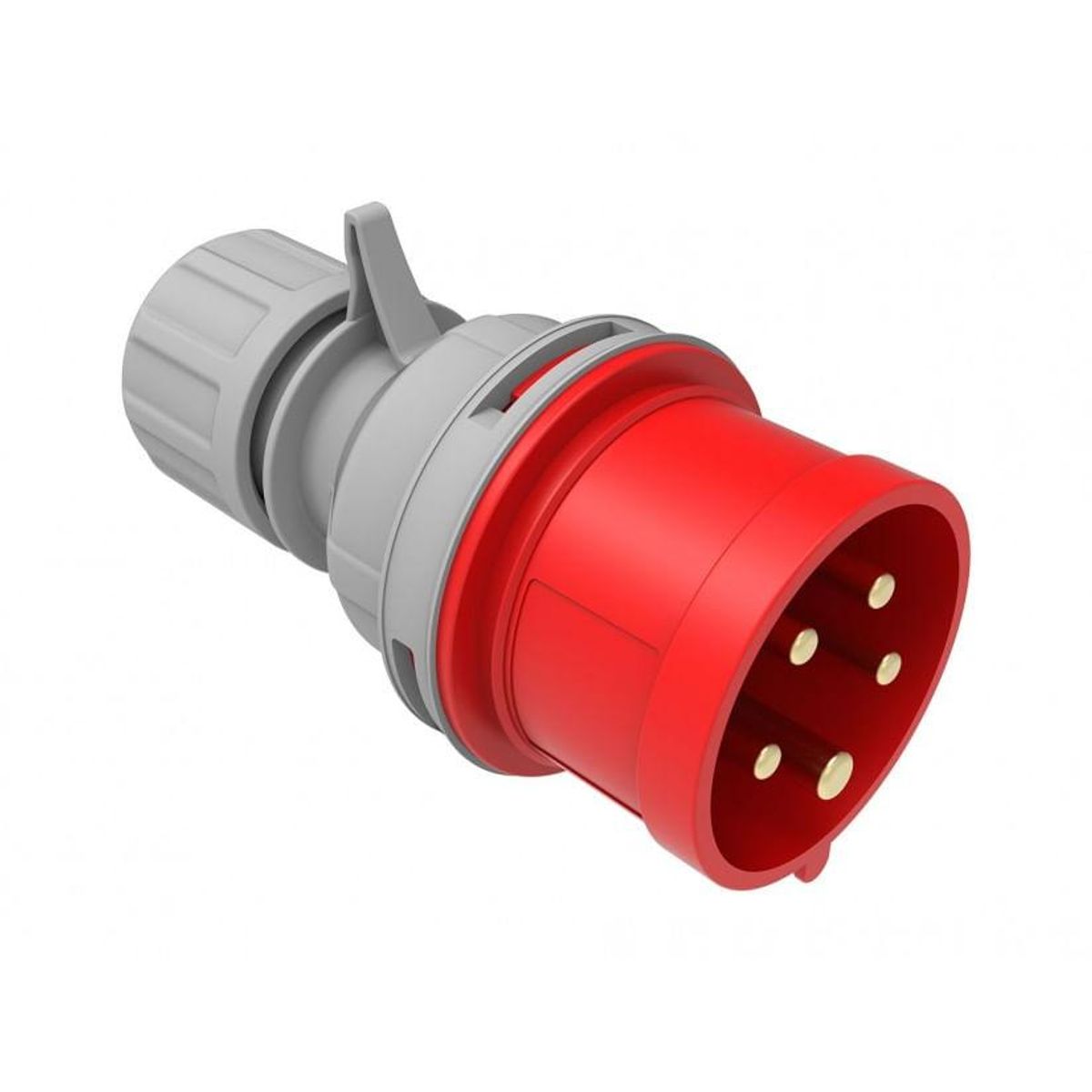 GENERICO - ENCHUFE INDUSTRIAL IP44 LH MACHO VOLANTE 380V 16A 3P+T BEMIS