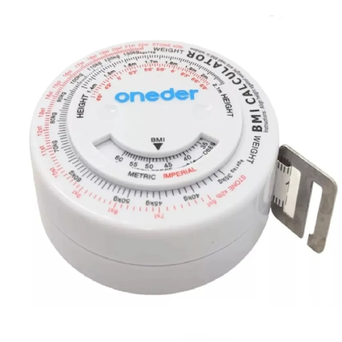 GENERICO - Cinta Huincha Para Medir Con Indicador De Masa Corporal Imc