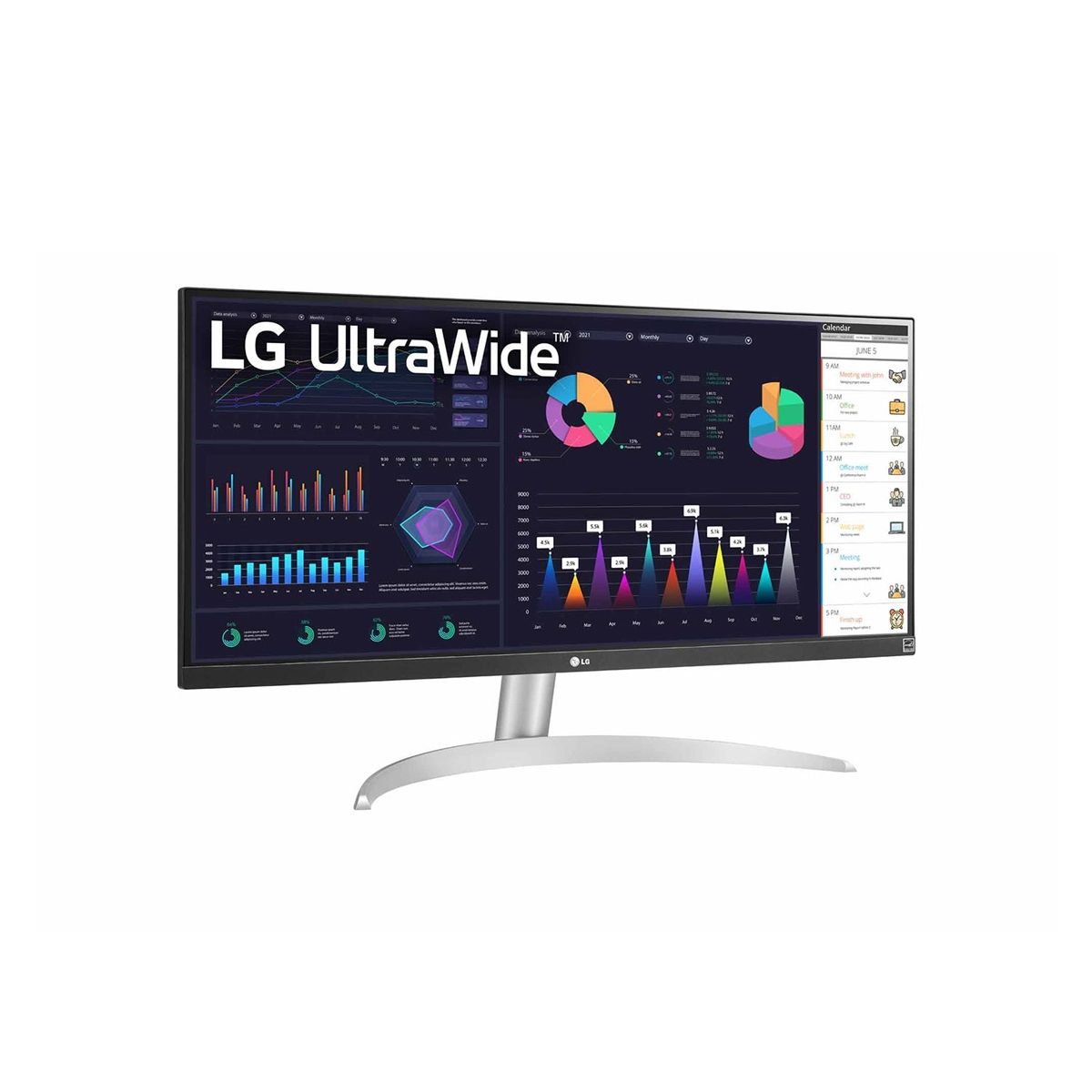 LG - Monitor LG Ultrawide 29 29wq600 Freesync 100hz 5ms Hdmi Ips