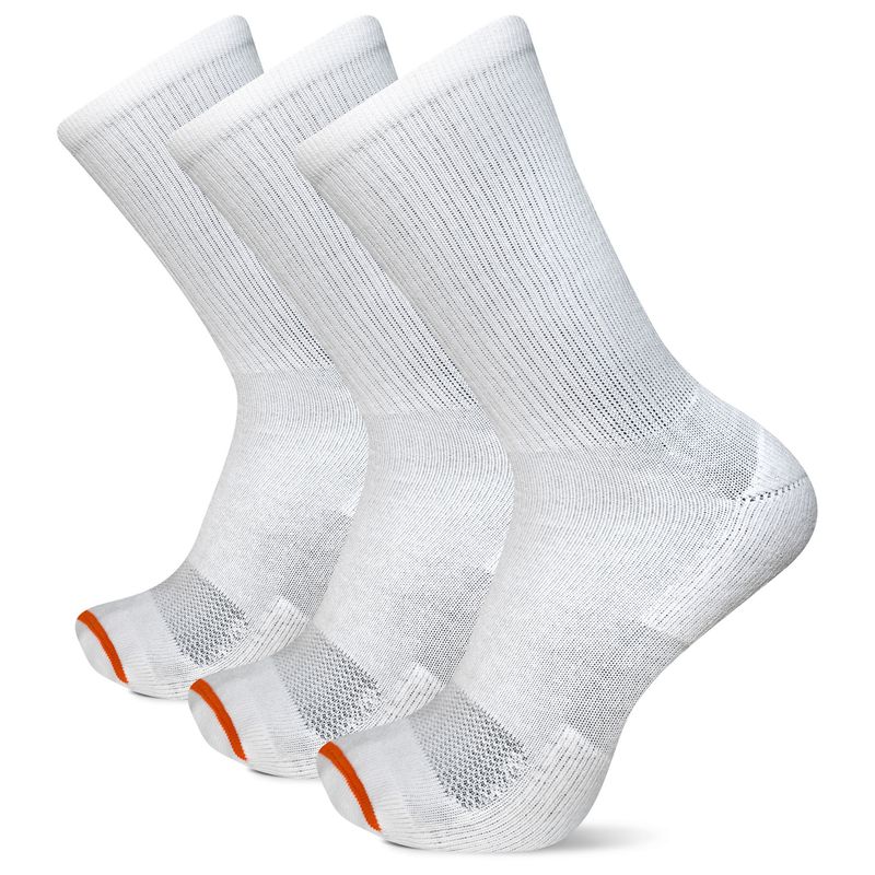 MERRELL - Calcetin Outdoor Access Cotton Crew 3 Blanco Unisex MERRELL