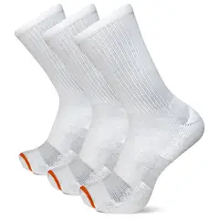 MERRELL - Calcetin Outdoor Access Cotton Crew 3 Blanco Unisex