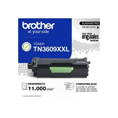 BROTHER - Tóner TN-3609XXL Original 11000 páginas Negro