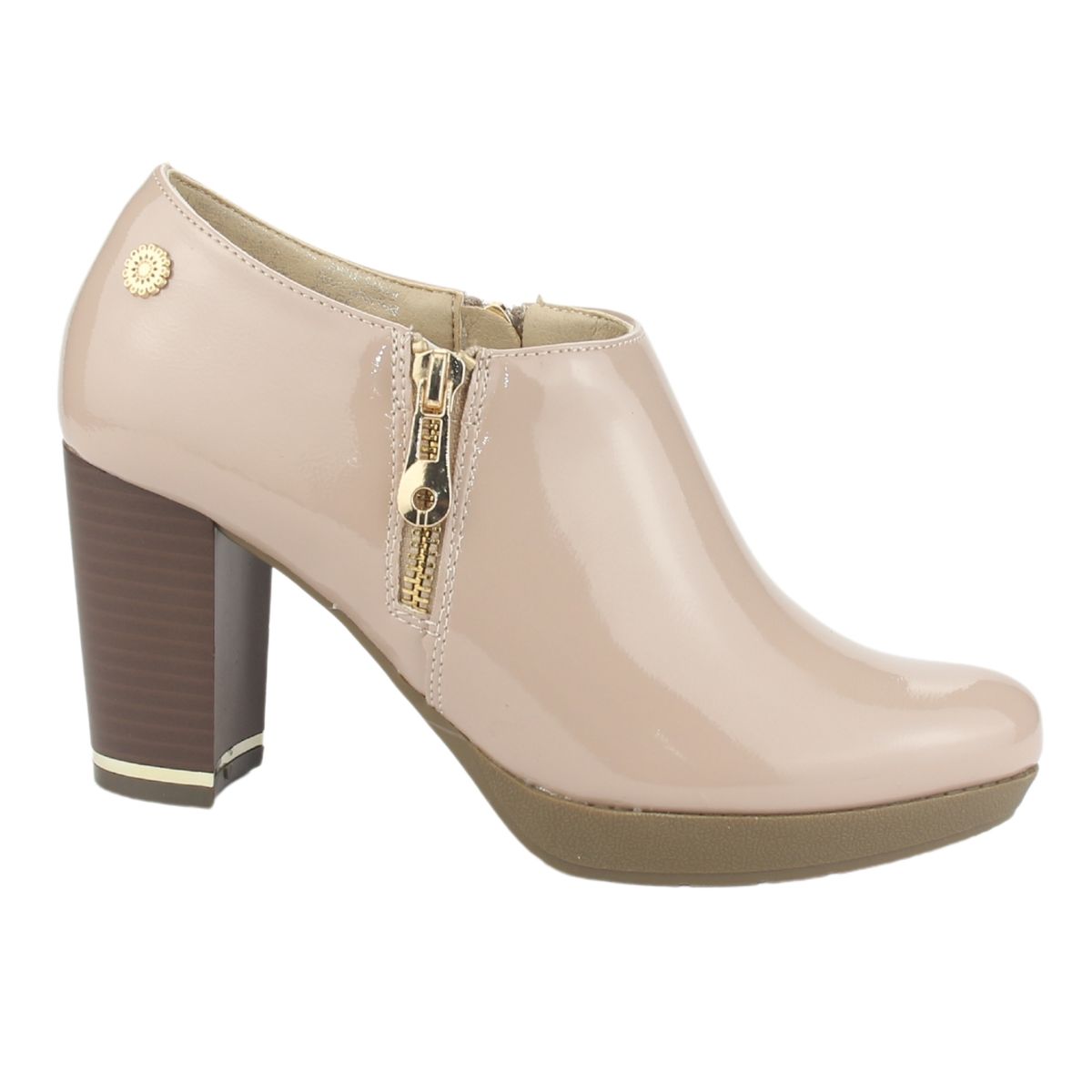 CHALADA - Botin Mujer Beige Casual Chalada Cady-4