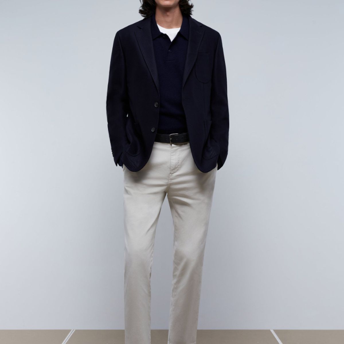 SCALPERS - Blazer Lana Semi Armada Navy