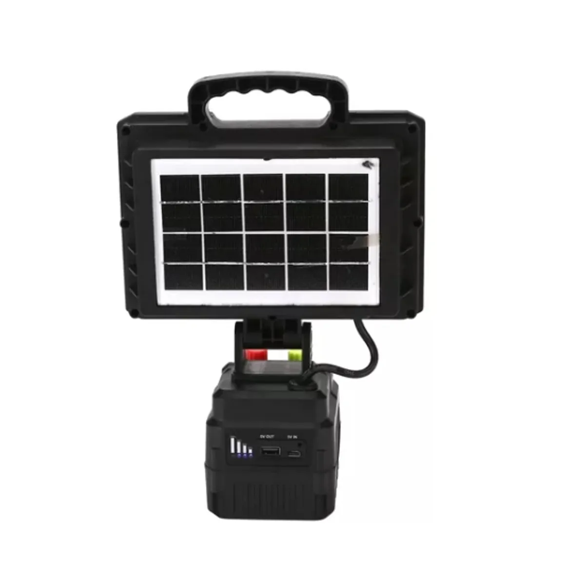 ESHOPANGIE - Reflector Proyector Led Solar Portátil De 350w - Panel Solar