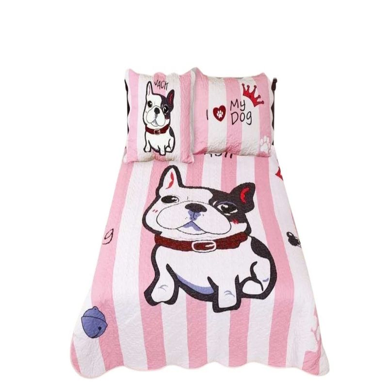 GENERICO - CUBRECAMAS DE VERANO QUILT 2 PLAZA