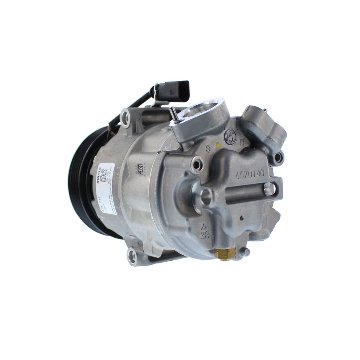 AMERICAN AIR - Compresor de AC CVC 6PK 12V VOLKSWAGEN POLO FOX  MAHLE