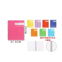 GENERICO - Cuaderno College Matemática 7mm 25215cm 100Hojas