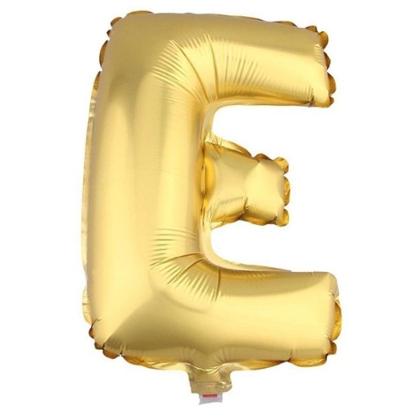 GENERICO - Globos En Forma De Letras Metalizados Dorado E