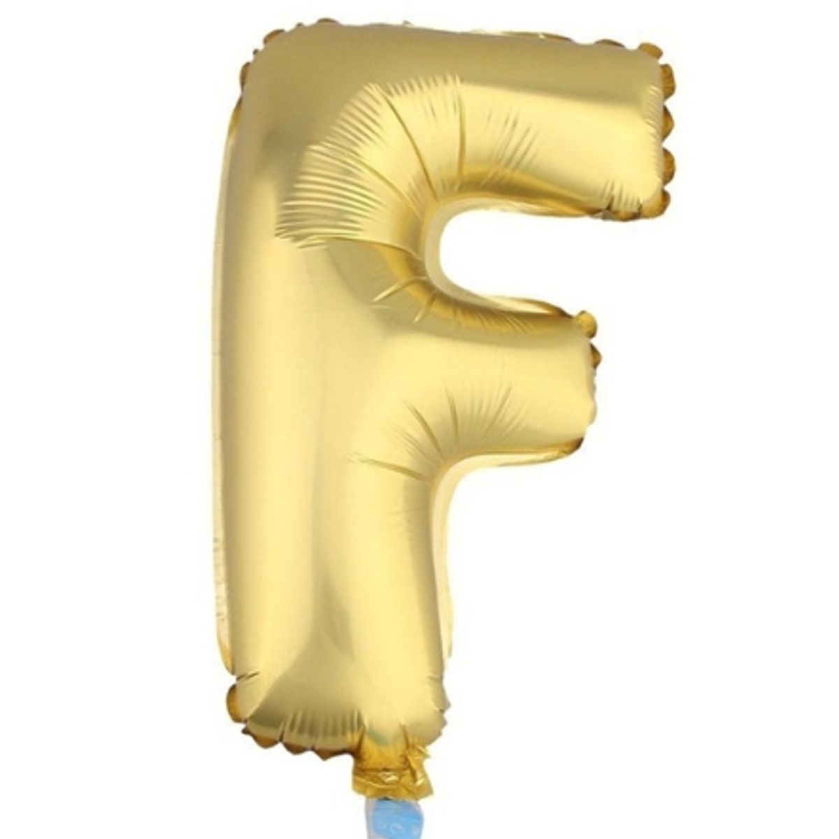 GENERICO - Globos En Forma De Letras Metalizados Dorado  F