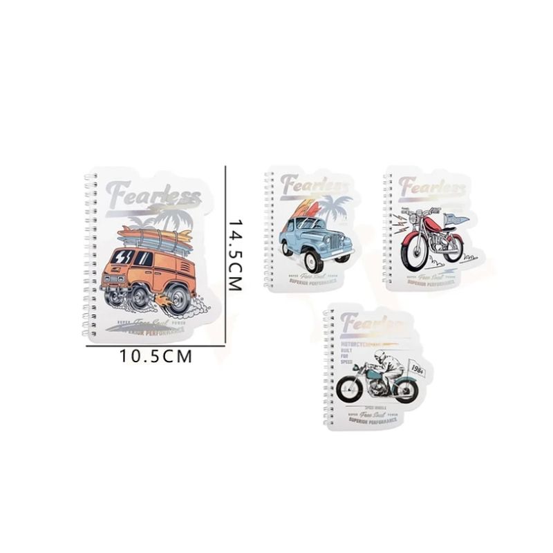 GENERICO - Cuaderno A6 Fearless 105145cm