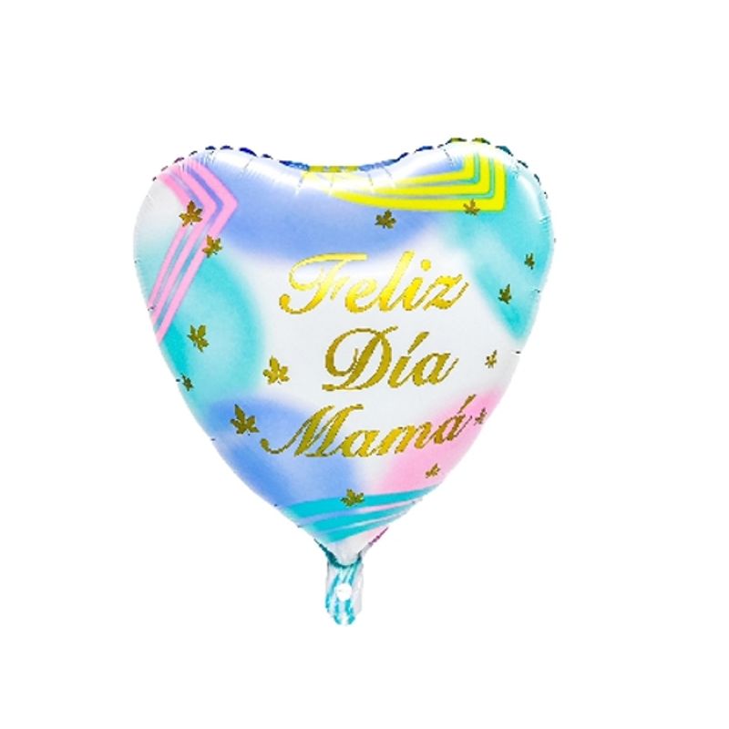 GENERICO - Globo Metalico 18pulg Feliz Dia Mama Pastel