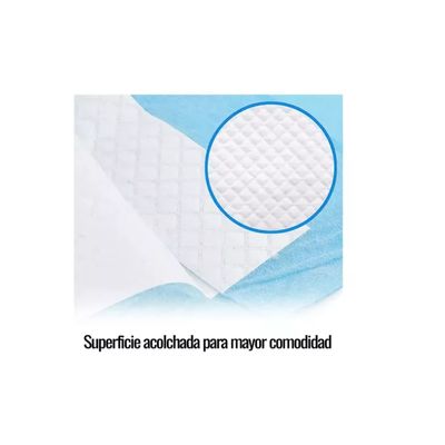 Imagen 2 del producto 50 Pañales Tipo Sabanillas Mascotas Perros Gatos 60x45 Cms