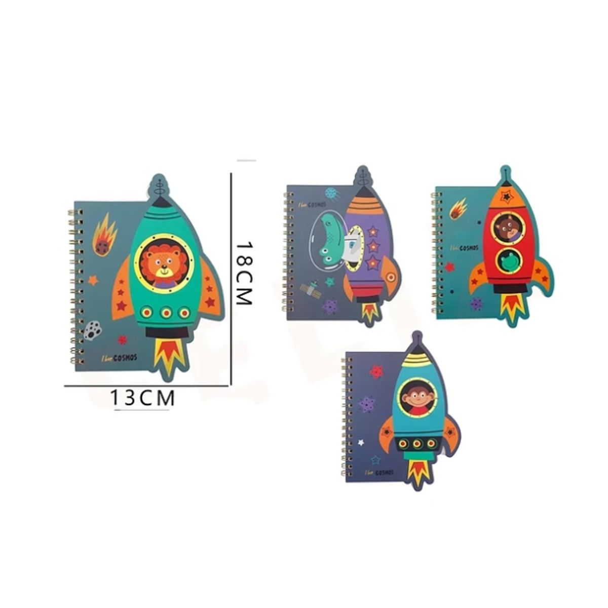 GENERICO - Cuaderno B6 Cosmos Kawaii 1318cm 60Hojas