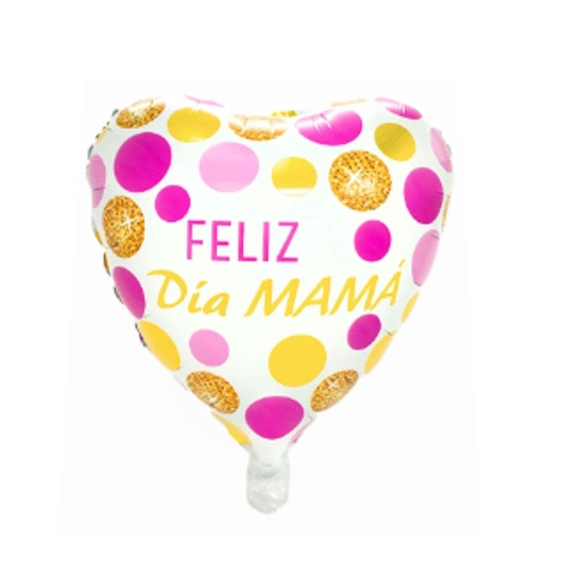 GENERICO - Globo Metalico 18pulg Feliz Dia Mama Colores