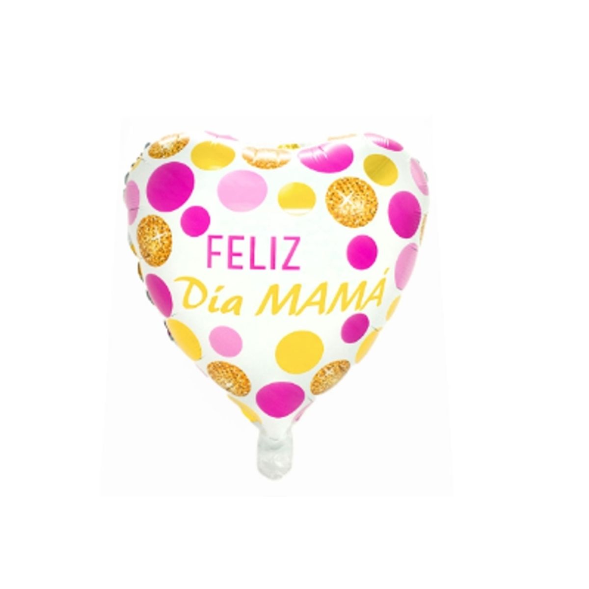 GENERICO - Globo Metalico 18pulg Feliz Dia Mama Colores