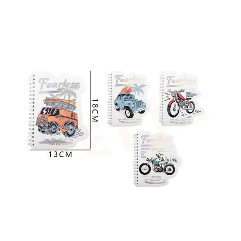 GENERICO - Cuaderno B6 Fearless 1318cm