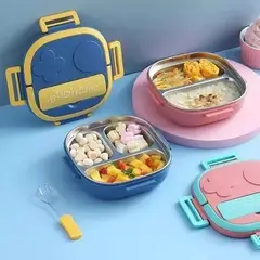 GENERICO - Taper Para Comida Reutilizable Fuente Colación Vianda Niños