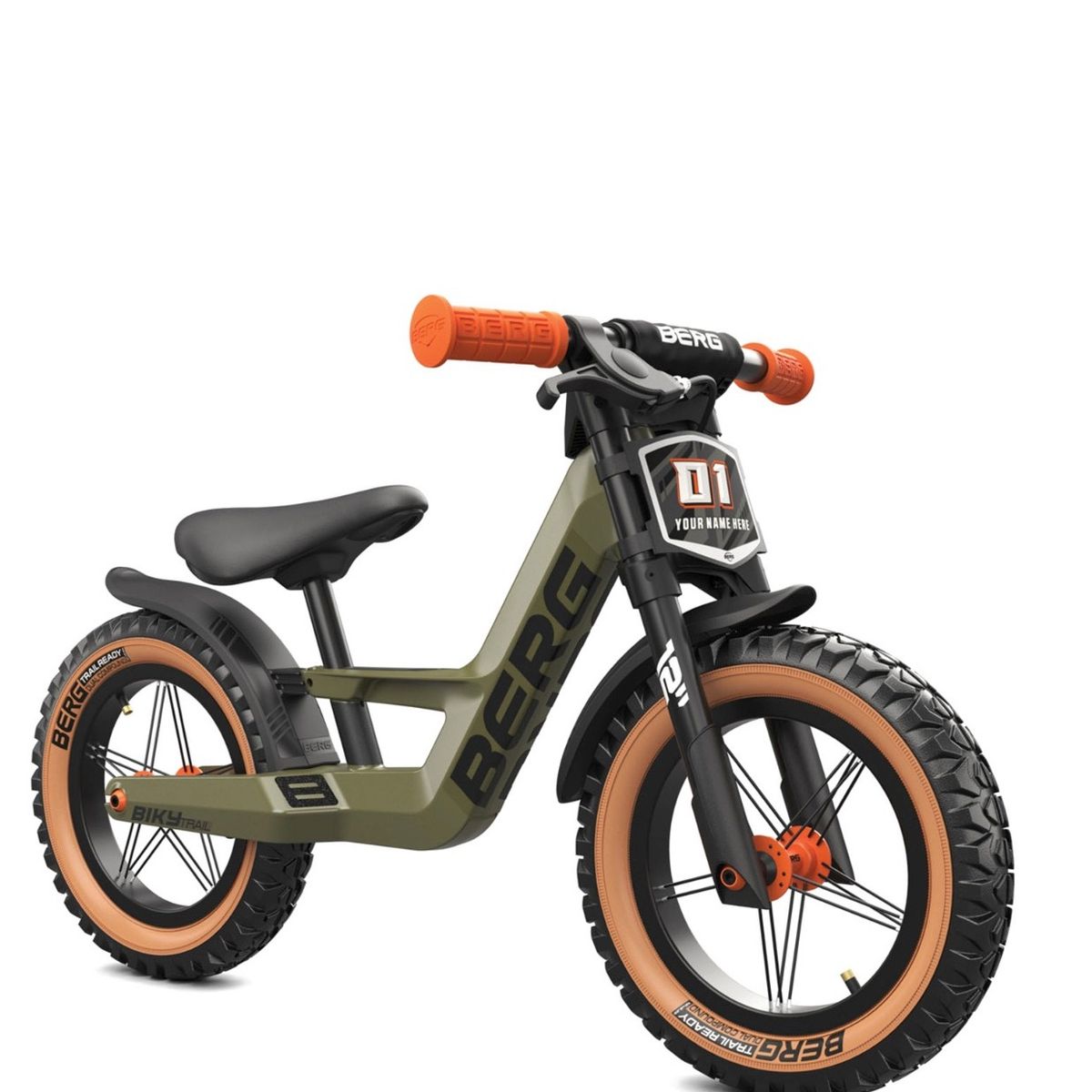 BERG TOYS - Bicicleta s/ Pedal Aprendizaje C/Freno Biky Cross Trail BERG 2,5 a 5 a