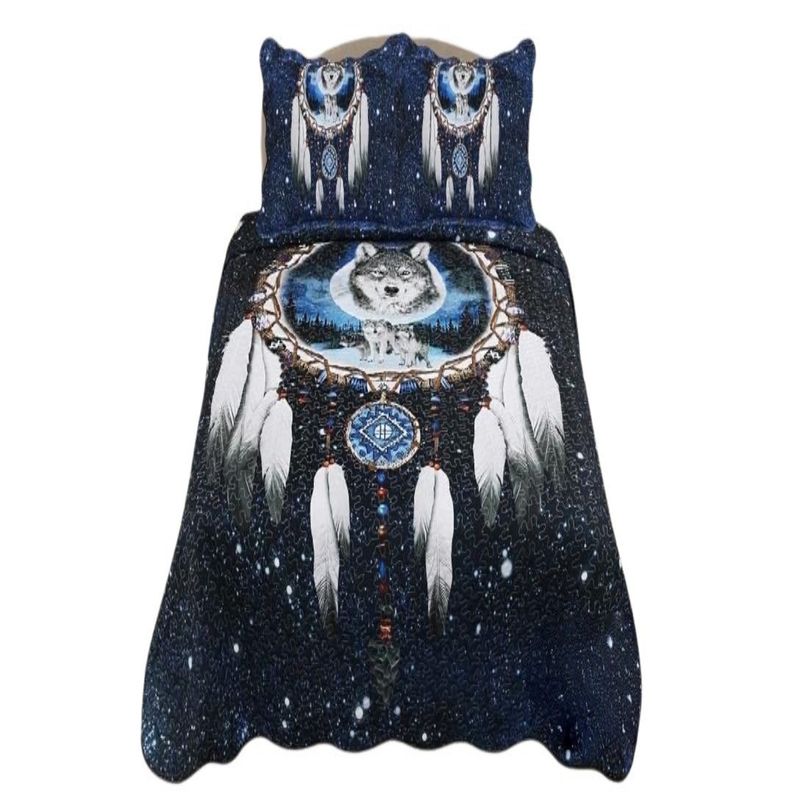 GENERICO - CUBRECAMAS DE VERANO QUILT REVERSIBLES 2 PLAZA