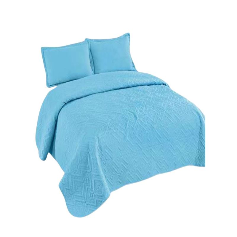 GENERICO - CUBRECAMAS DE VERANO QUILT REVERSIBLES SUPER KING