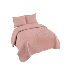 GENERICO - CUBRECAMAS DE VERANO QUILT REVERSIBLES SUPER KING