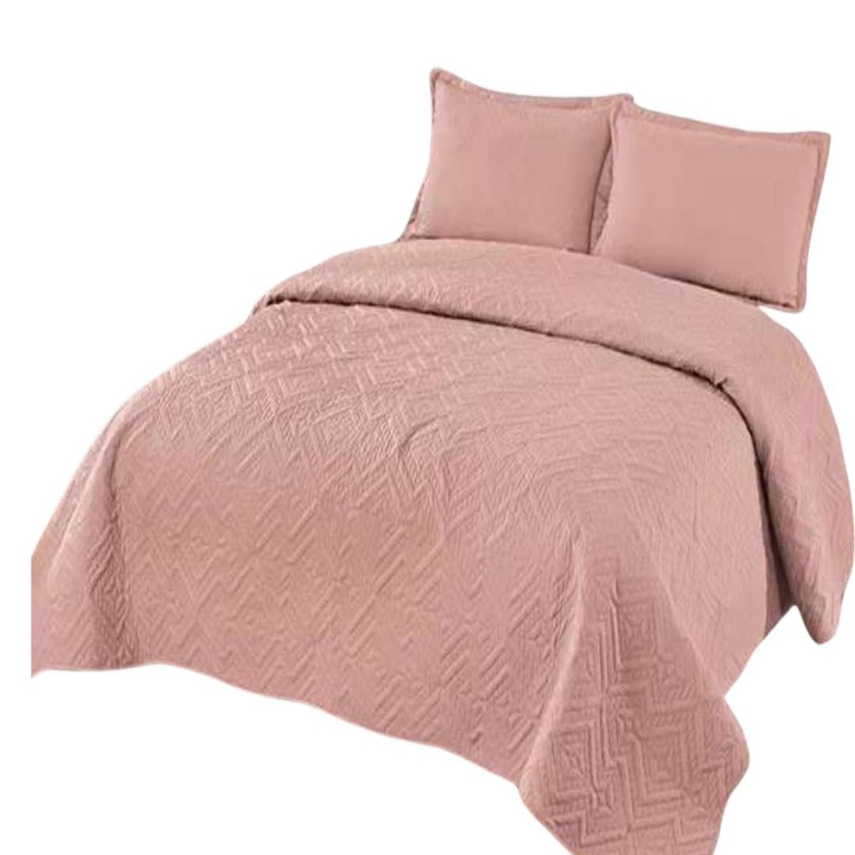 GENERICO - CUBRECAMAS DE VERANO QUILT REVERSIBLES SUPER KING