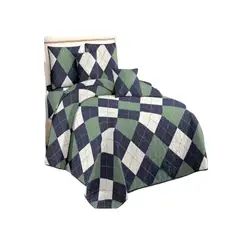 GENERICO - CUBRECAMAS DE VERANO QUILT REVERSIBLES SUPER KING