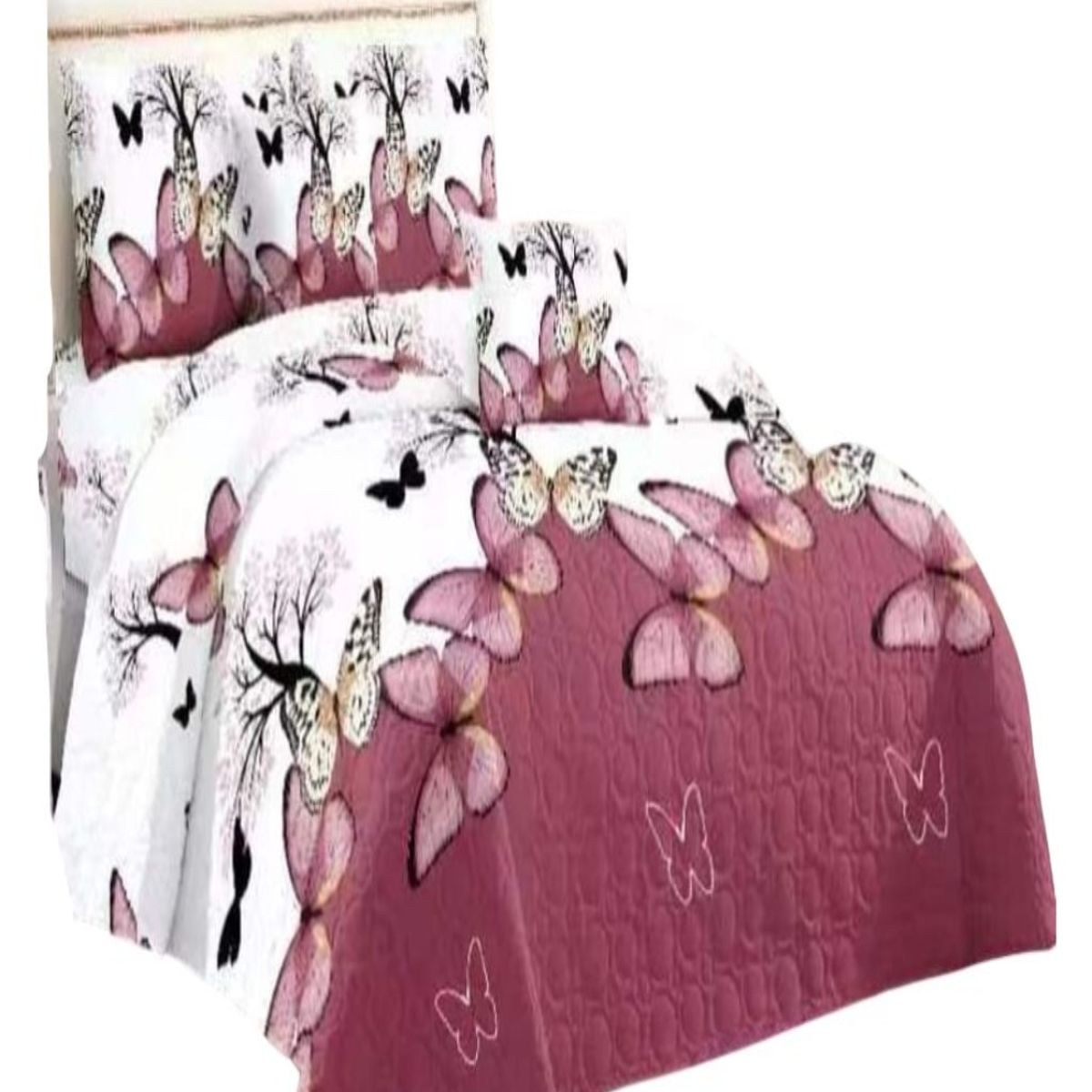 GENERICO - CUBRECAMAS DE VERANO QUILT REVERSIBLES SUPER KING