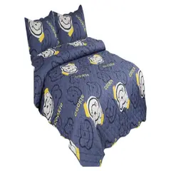 GENERICO - CUBRECAMAS DE VERANO QUILT REVERSIBLES PLAZA Y MEDIA