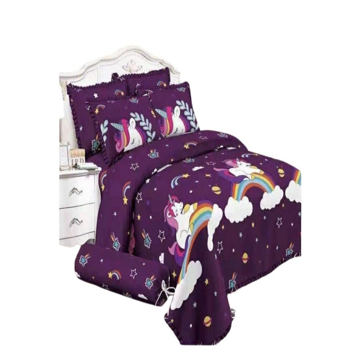 GENERICO - CUBRECAMAS DE VERANO QUILT REVERSIBLES PLAZA Y MEDIA