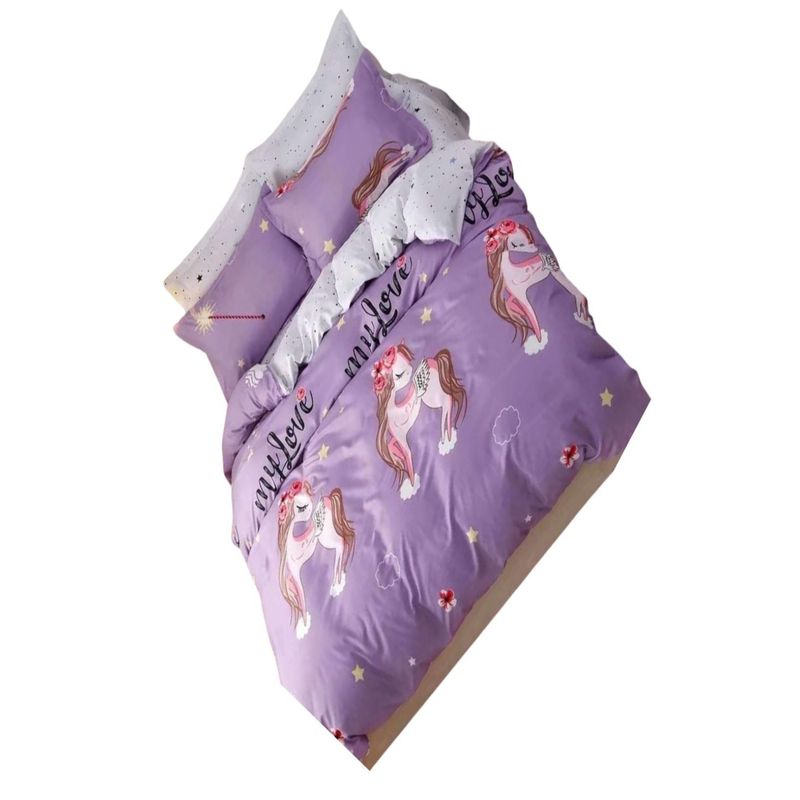 GENERICO - CUBRECAMAS DE VERANO QUILT REVERSIBLES PLAZA Y MEDIA