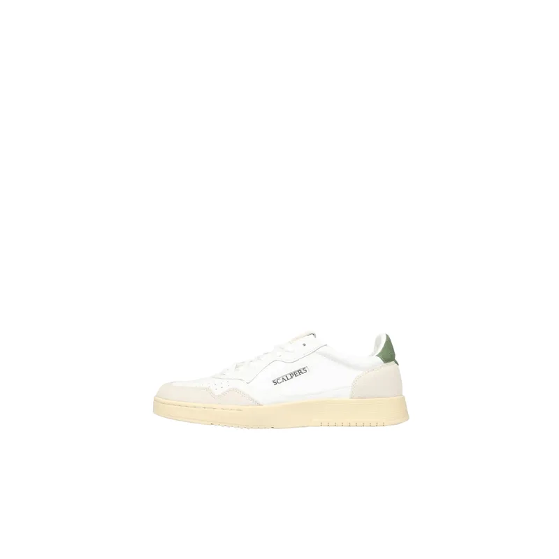 SCALPERS - Zapatillas Suela Casco Logo Lateral Green