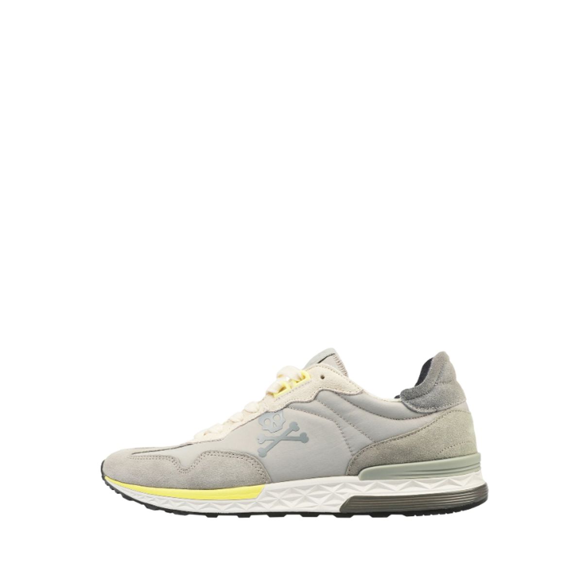 SCALPERS - Zapatillas Detalles Ante Frontal Light Grey