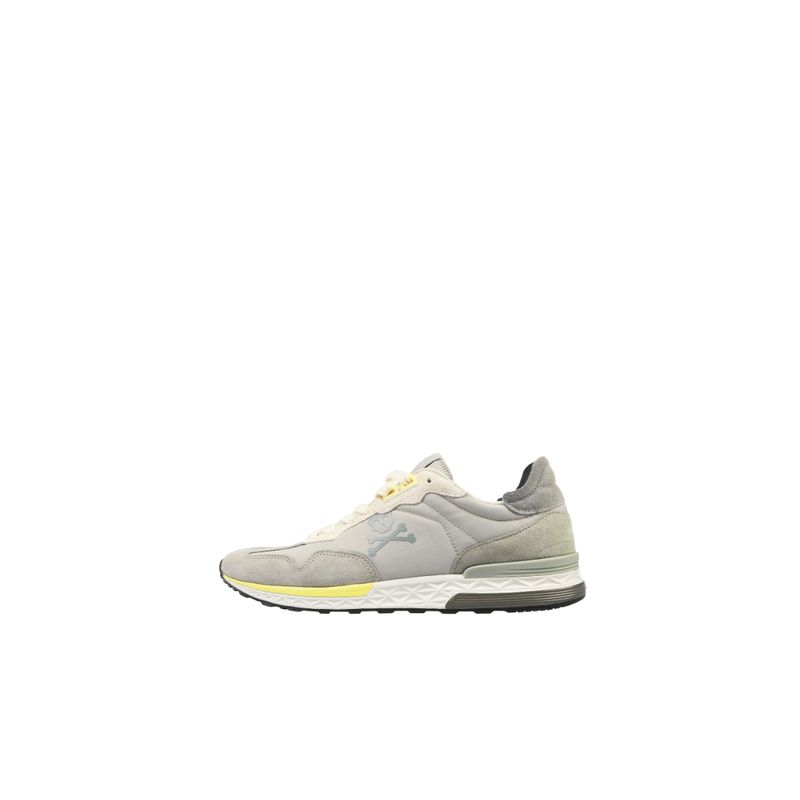 SCALPERS - Zapatillas Detalles Ante Frontal Light Grey