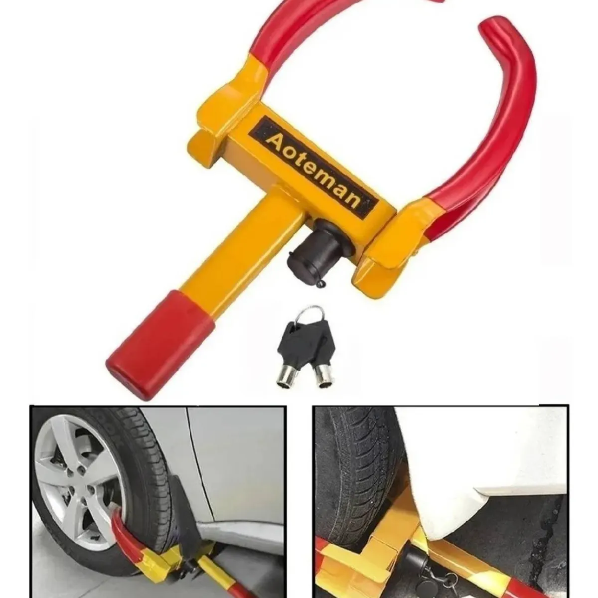 GENERICO - TRABA RUEDAS PITBULL GRANDE