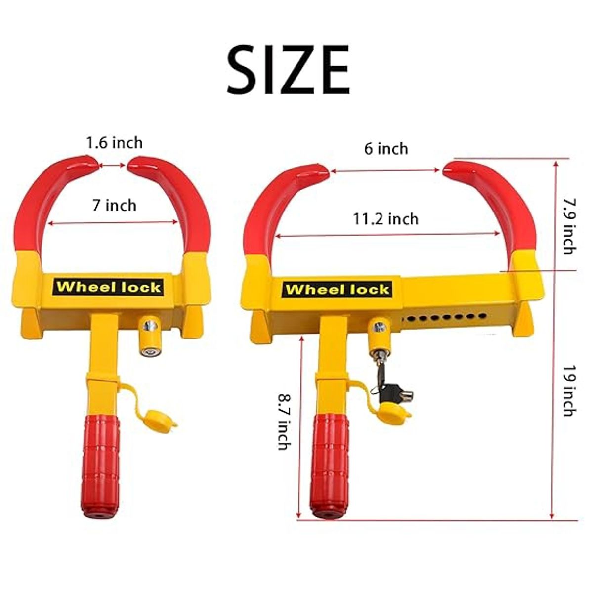 GENERICO - TRABA RUEDAS PITBULL GRANDE