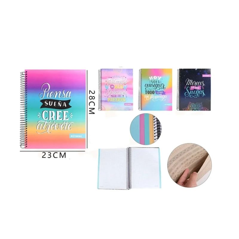 GENERICO - Cuaderno Cree 23*28cm 7*7mm 150 Hojas