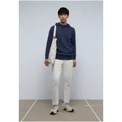 SCALPERS - Sweater Capucha Lana Merino Dark Blue