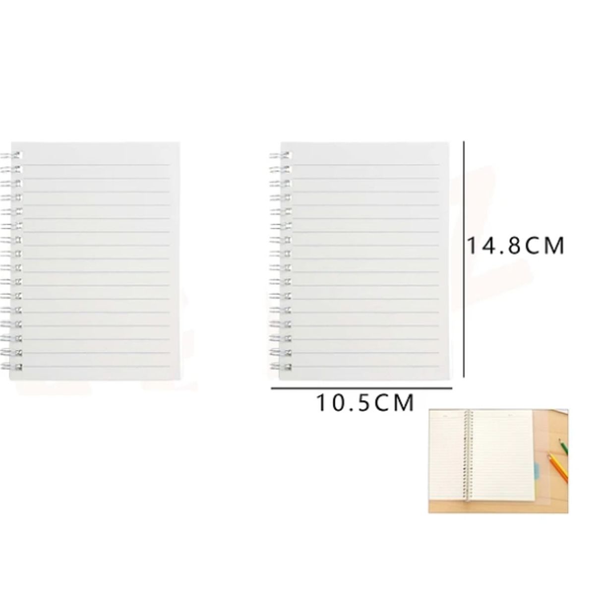 GENERICO - Libreta A6 80 Hojas 14.8*10.5Cm