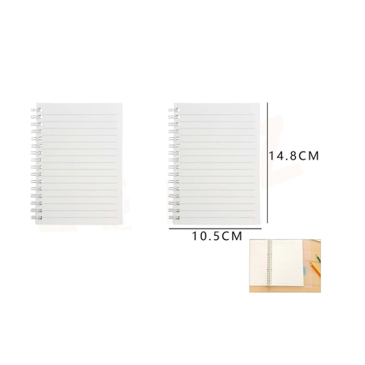 GENERICO - Libreta A6 80 Hojas 14.8*10.5Cm